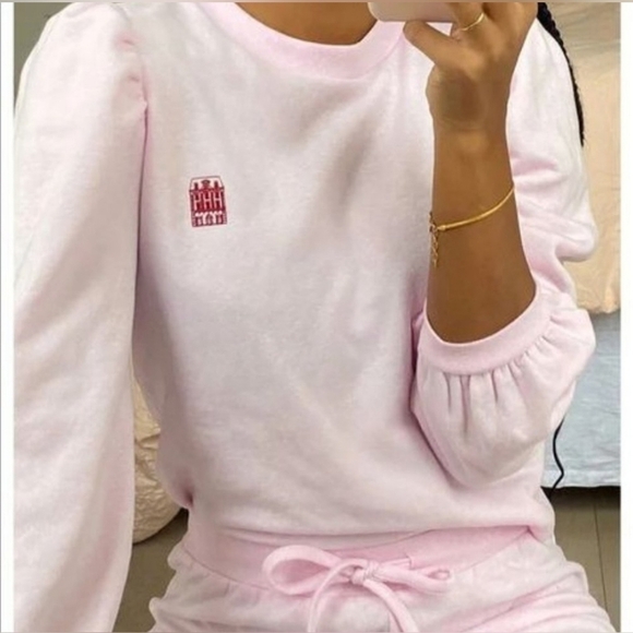 Hill House Tops - Hill House Pink Teddy Top